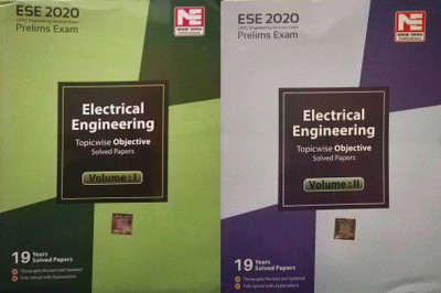 Ese Prelims Exam 2020 Electrical Engineering Topicwise Objective Soled Papers Volume 1 And 2 Combo Set Of Two Book(Paperback, MADE EASY GROUP)