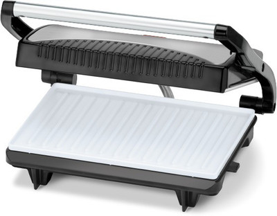 Kent !6025 sandwich maker grill Grill(Black and Silver)