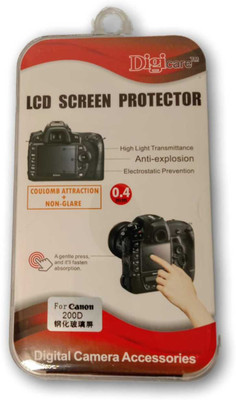 DIGICARE PHOTO Screen Guard for Canon 200D(Pack of 1)