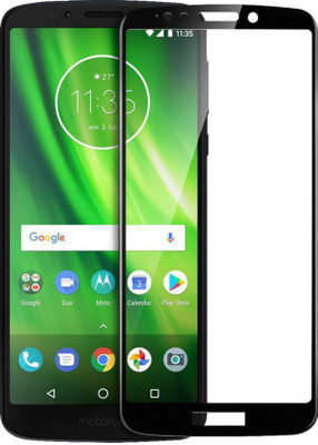 Classy Edge To Edge Tempered Glass for Motorola Moto G6 Play(Pack of 1)