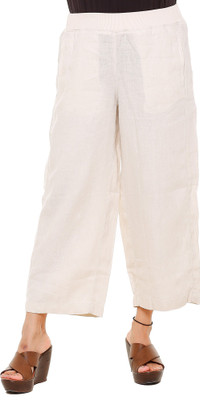 TWIST Relaxed Women Beige Trousers