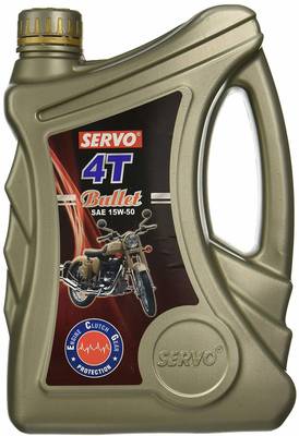 Servo 4T 15W50 2.5L Synthetic Blend Engine Oil  (2.5 L)