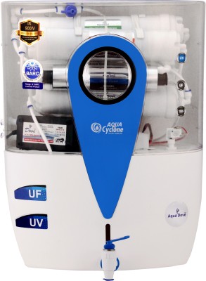 AQUA DOVE AQUADOVEACBLUE-SSUVUF10 12 L UV + UF Water Purifier(White Blue)