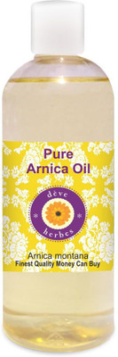 

Deve Herbes Pure Arnica Oil (Arnica montana) 100% Natural Therapeutic Grade(200 ml)
