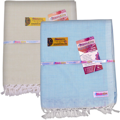 EthnicAlive Solid Single Throw for  AC Room(Cotton, Multicolor)