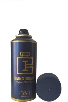 being indian Perfume Body Spray BI (I) Deodorant Spray  -  For Men & Women(150 ml)