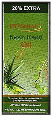 PATANJALI Kh Kanti Hair Oil - 120 ml - (Pack of 1) Hair Oil(120 ml)