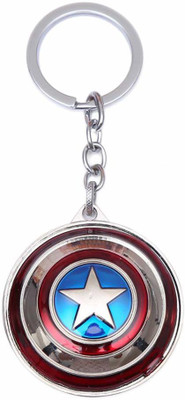 Duston Avengers End Game New Captain America Shield Key Chain