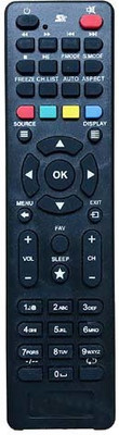 MASE UN74 Compatible LLOYD LED/LCD TV LLOYD, VU Remote Controller(Black)