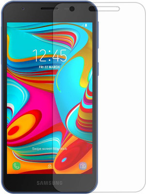BlackBug Tempered Glass Guard for Samsung Galaxy A2 Core Screen Protector,Screen Guard,(Clear HD) 0.3mm, 2.5D(Pack of 1)