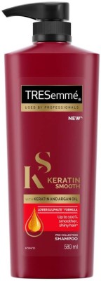 TRESemme Keratin Smooth with Argan Oil Shampoo Men & Women (580 ml)