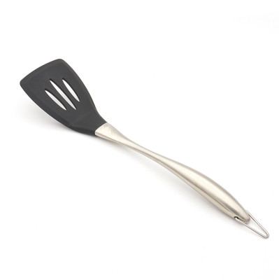 P-PLUS INTERNATIONAL Silicone Utensils with Nonstick, 304(18/10) Stainless Steel Handle Non-Stick Spatula(Pack of 1)