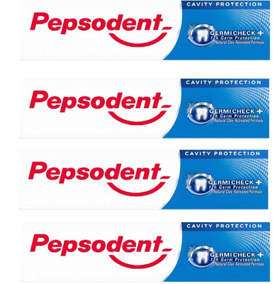 PEPSODENT Germicheck Plus Cavity Protection Toothpaste - 150 g (Pack of 4) Toothpaste(600, Pack of 4)