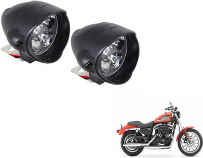 MOCKHE VLB-G3-248 Fog Lamp Motorbike LED for Harley Davidson (12 V, 10 W)(XL 883, Pack of 2)