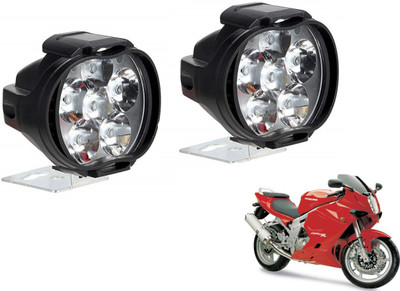 MOCKHE VLB-SLN6LED-122 Headlight Motorbike LED for Hyosung (12 V, 10 W)(GT650R, Pack of 2)