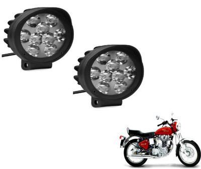 MOCKHE LED Fog Light for Royal Enfield Universal For Bike