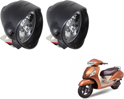 MOCKHE VLB-G5-136 Headlight Motorbike LED for TVS (12 V, 12 W)(Jupiter, Pack of 2)