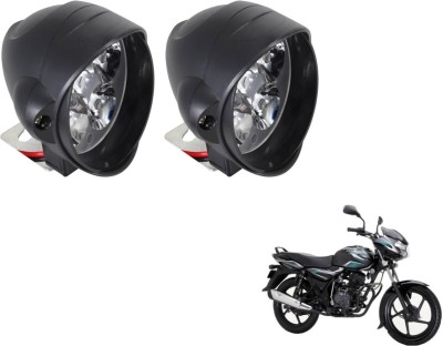 MOCKHE VLB-G5-67 Headlight Motorbike LED for Bajaj (12 V, 12 W)(Discover 100 DTS-i, Pack of 2)