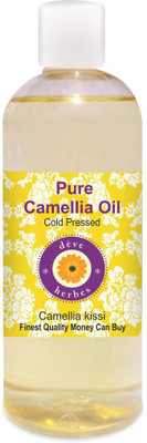 

Deve Herbes Pure Camellia Oil (Camellia kissi) 100% Natural Therapeutic Grade Cold Pressed(200 ml)