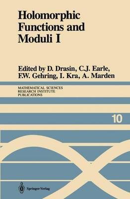 Holomorphic Functions and Moduli I(English, Hardcover, unknown)