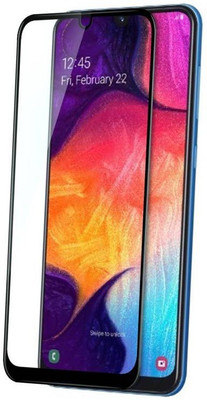 welldesign Edge To Edge Tempered Glass for Samsung galaxy A50(Pack of 1)