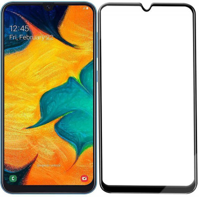 welldesign Edge To Edge Tempered Glass for Samsung galaxy A30(Pack of 1)