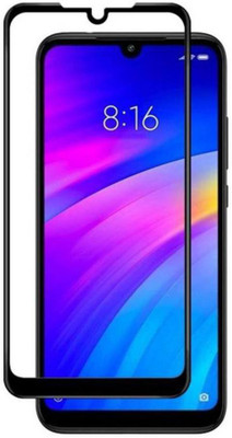 welldesign Edge To Edge Tempered Glass for Redmi 7(Pack of 1)
