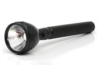 JTSN Rechargeable Torch Torch(Black, 20 cm, Rechargeable)