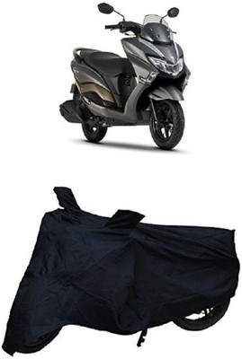 Utkarsh Two Wheeler Cover for Suzuki(Black)