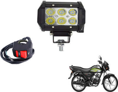 MOCKHE VLB-RCT6LD1P-52 Fog Lamp Motorbike LED for Honda (12 V, 18 W)(CD 110 Dream, Pack of 1)