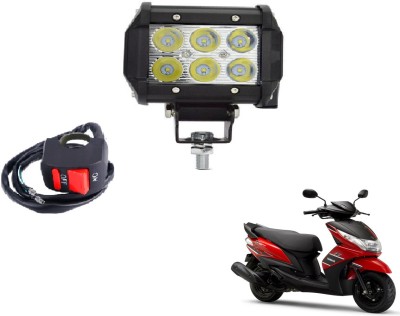 MOCKHE VLB-RCT6LD1P-191 Fog Lamp Motorbike LED for Yamaha (12 V, 18 W)(Ray Z, Pack of 1)