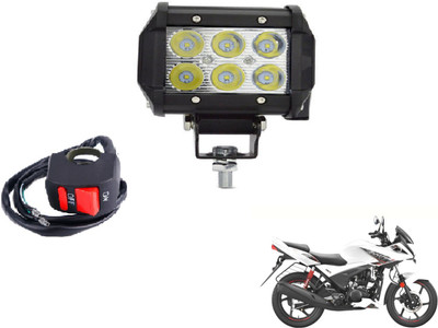 MOCKHE VLB-RCT6LD1P-132 Fog Lamp Motorbike LED for Hero (12 V, 18 W)(Ignitor, Pack of 1)