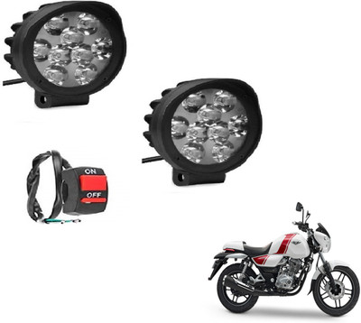 MOCKHE VLB-MI9LD2P-234 Headlight Motorbike LED (12 V, 27 W)(Universal For Bike, Pack of 2)