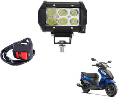 MOCKHE VLB-RCT6LD1P-141 Fog Lamp Motorbike LED for Suzuki (12 V, 18 W)(Lets, Pack of 1)