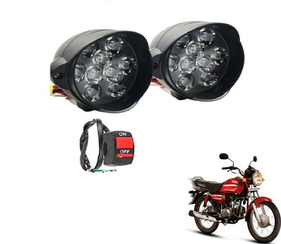 MOCKHE VLB-G59LD2P-53 Fog Lamp Motorbike LED for Hero (12 V, 27 W)(CD Dawn, Pack of 2)