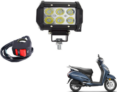 MOCKHE VLB-RCT6LD1P-09 Fog Lamp Motorbike LED for Honda (12 V, 18 W)(Activa 3G, Pack of 1)