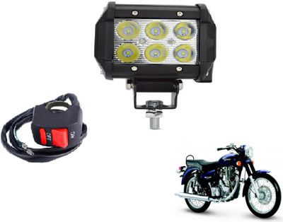 MOCKHE VLB-RCT6LD1P-86 Elctra EFI39 Fog Lamp Motorbike LED for Royal Enfield (12 V, 18 W)(Universal For Bike, Pack of 1)