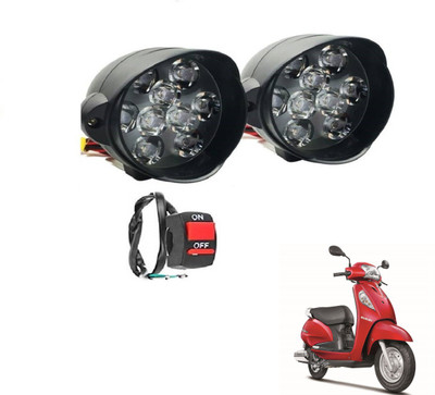MOCKHE VLB-G59LD2P-05 Access SE Fog Lamp Motorbike LED for Suzuki (12 V, 27 W)(Access 125, Pack of 2)