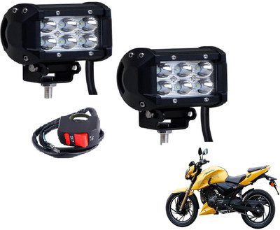 MOCKHE LED Fog Light for TVS Apache RTR 200