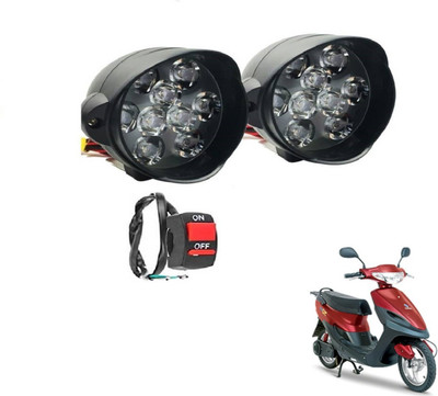 MOCKHE VLB-G59LD2P-202 Fog Lamp Motorbike LED (12 V, 27 W)(Spark, Pack of 2)