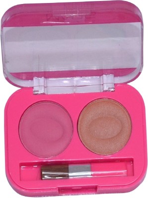 Professional 2 in 1 Color Pure Mineral Super Blendable Blusher - 02(Multi)