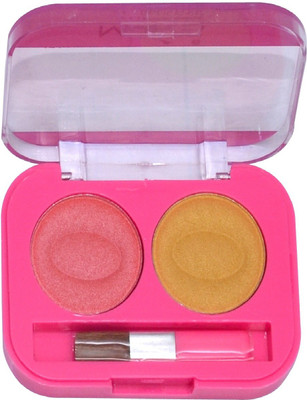 Professional 2 in 1 Color Pure Mineral Super Blendable Blusher - 03(Multi)