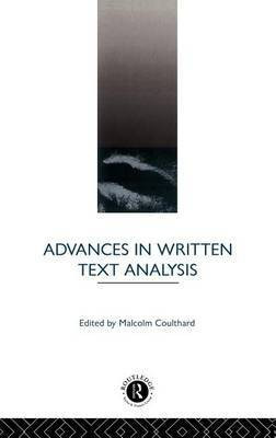 Advances in Written Text Analysis(English, Electronic book text, unknown)