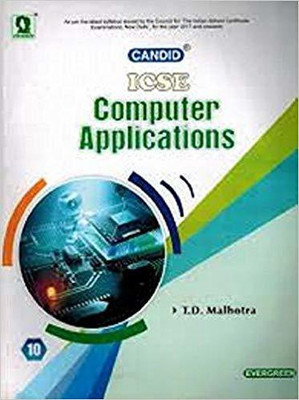 Candid Icse Computer Applications With Java & Bluej For Class 10: Icse(English, Paperback, Malhotra Td)