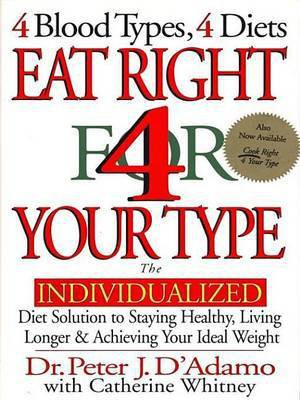 Eat Right 4 Your Type(English, Electronic book text, Dr D'Adamo Peter J)