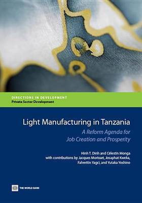 Light Manufacturing in Tanzania(English, Electronic book text, Dinh Hinh T)