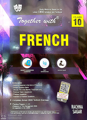 Together with French Study Material for Class 10(English, Paperback, unknown)