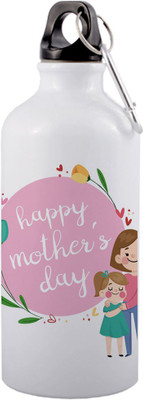 COLOR YARD 600 ml Aluminium Sipper(Pack of 1, White)