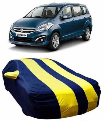 HOLME'S Car Cover For Maruti Suzuki Ertiga (With Mirror Pockets)(Yellow)
