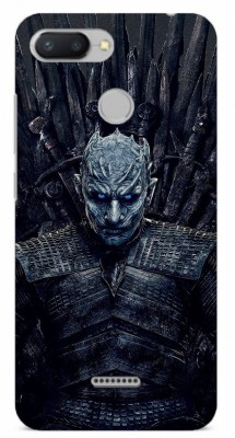 NDCOM Back Cover for Redmi 6 Games Of Thrones Night King Printed(Multicolor, Hard Case)